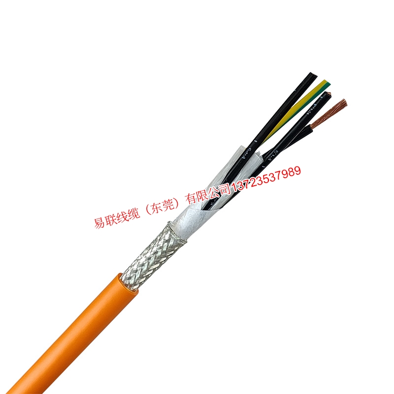 XMZ-G04.04.0150.VV.03JZ 4*1.5平方高柔拖链带屏蔽电源动力电缆